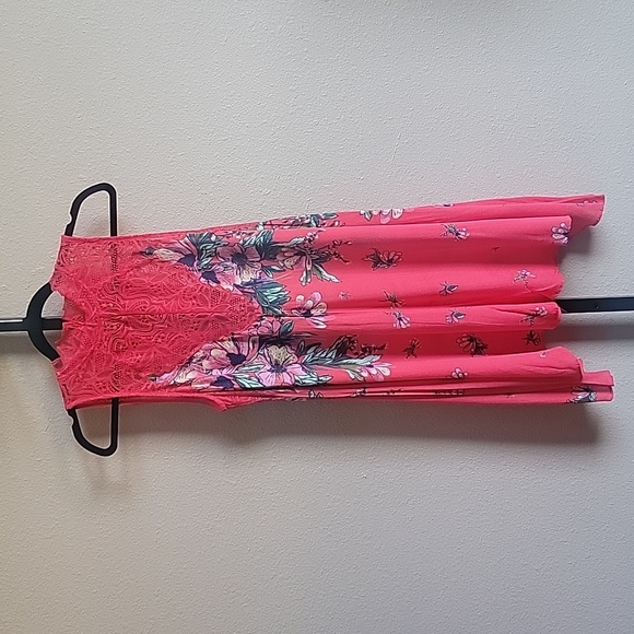 NWOT Free People Marsha Print Slip Dress in Small - Picture 2 of 10